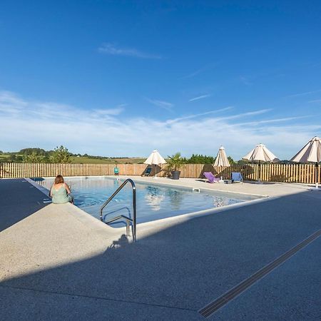 Camping Domaine Saane Et Mer Quiberville Екстер'єр фото