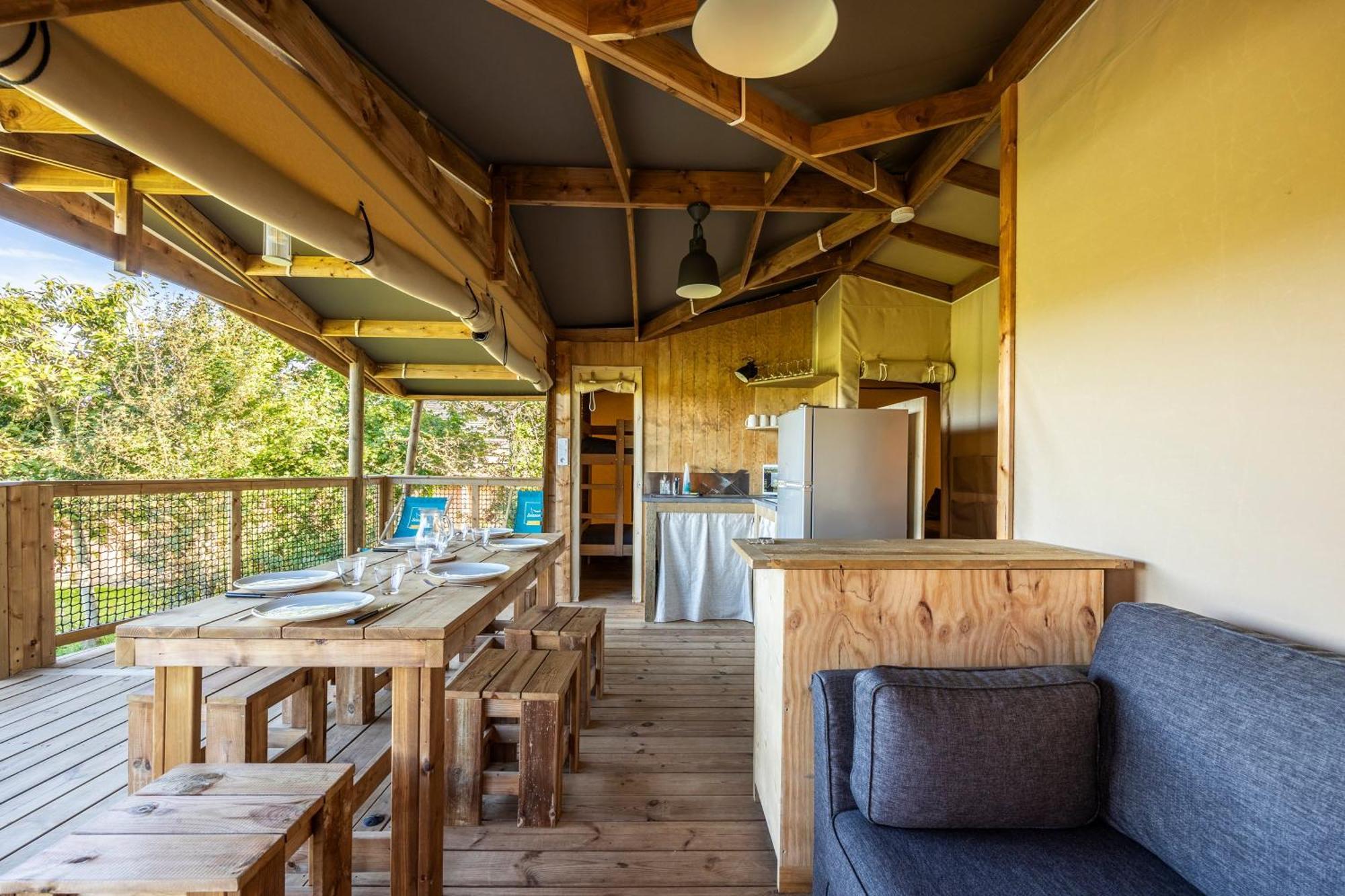 Camping Domaine Saane Et Mer Quiberville Номер фото
