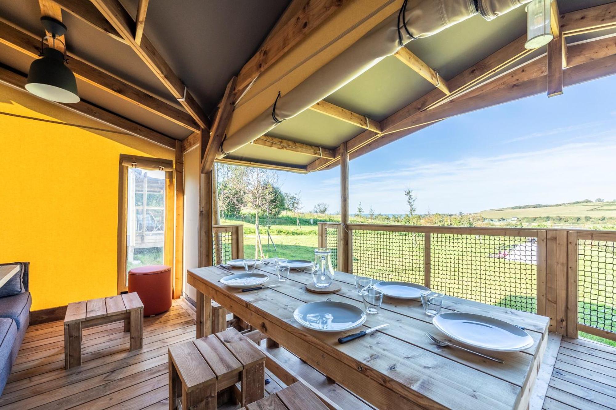 Camping Domaine Saane Et Mer Quiberville Номер фото