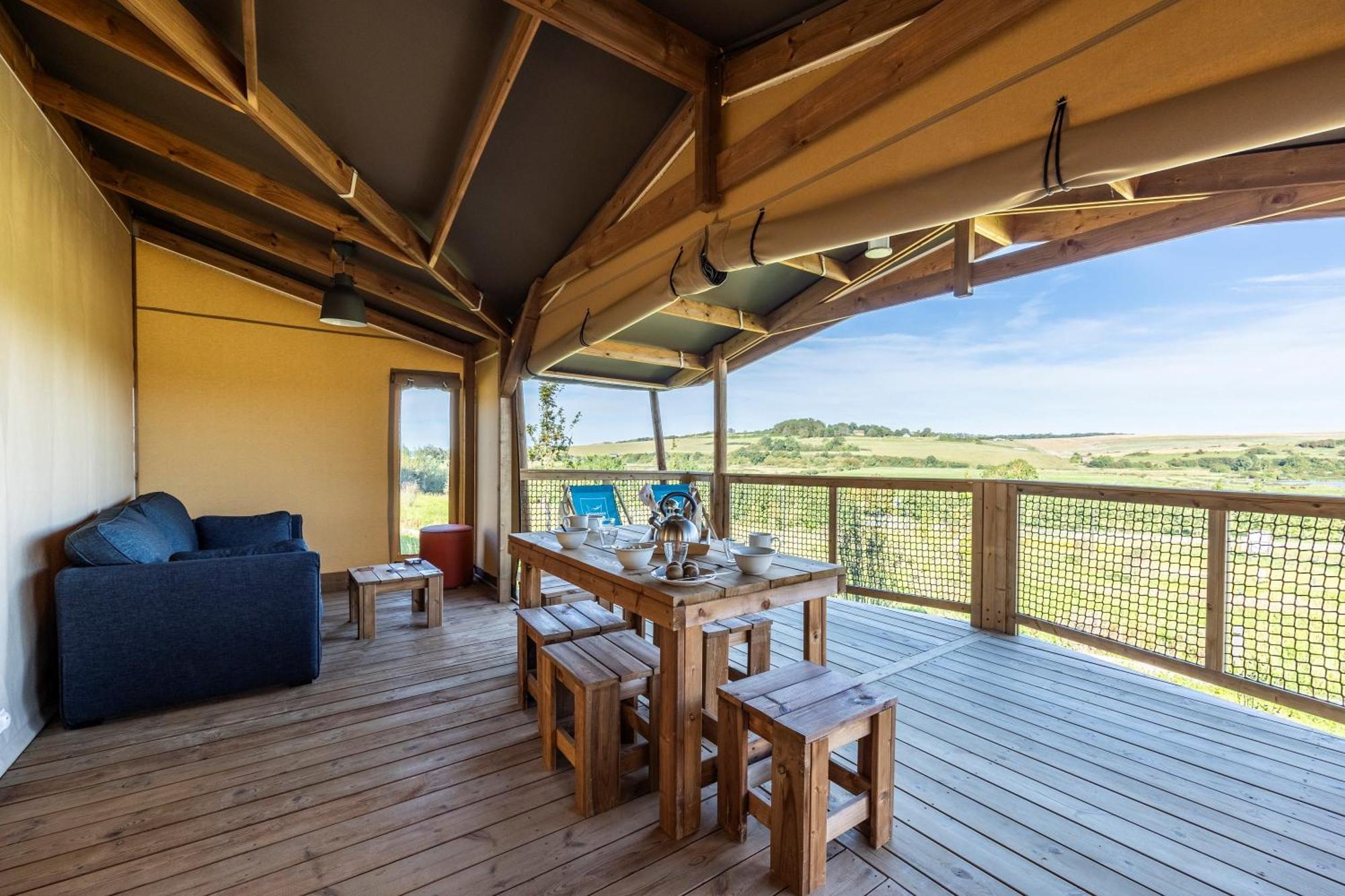 Camping Domaine Saane Et Mer Quiberville Екстер'єр фото