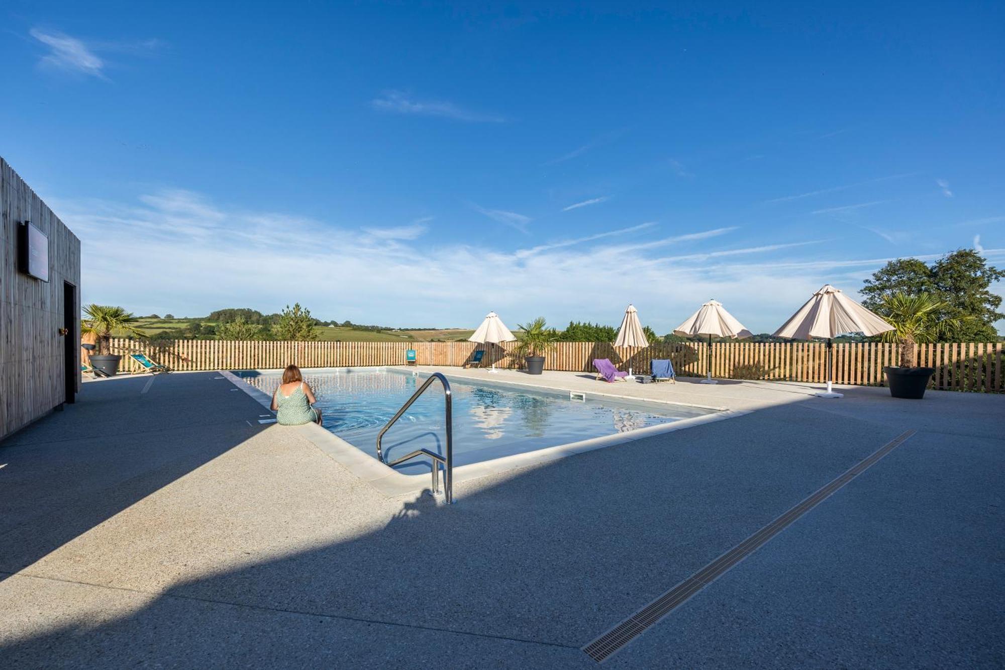 Camping Domaine Saane Et Mer Quiberville Екстер'єр фото