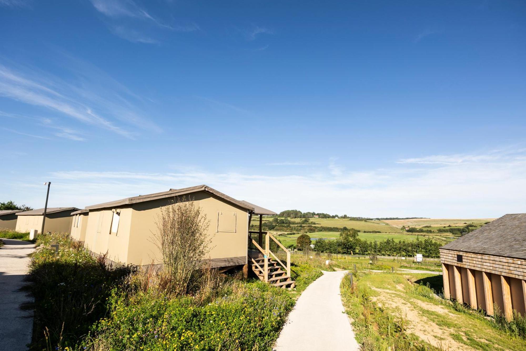 Camping Domaine Saane Et Mer Quiberville Номер фото