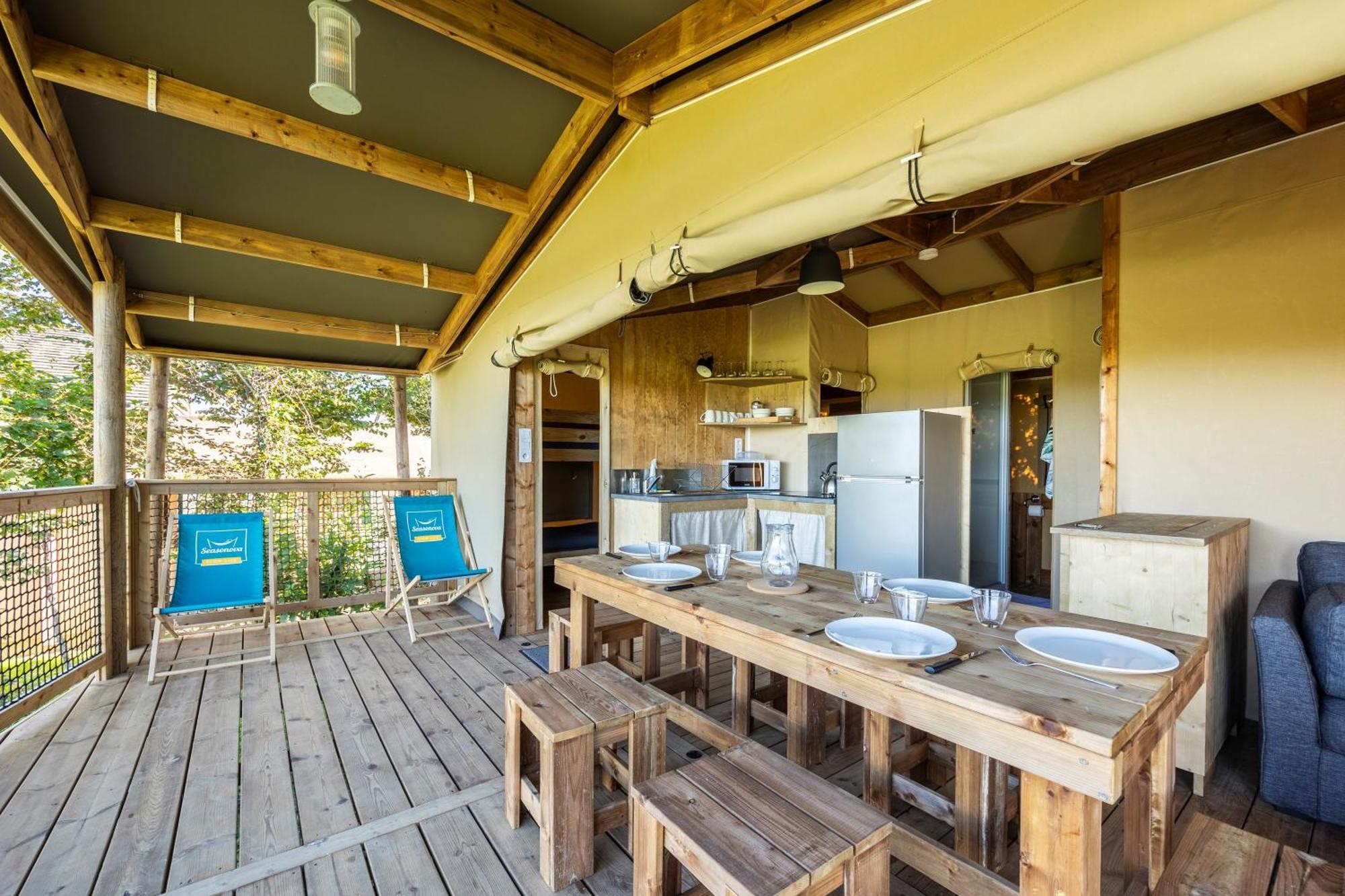 Camping Domaine Saane Et Mer Quiberville Номер фото