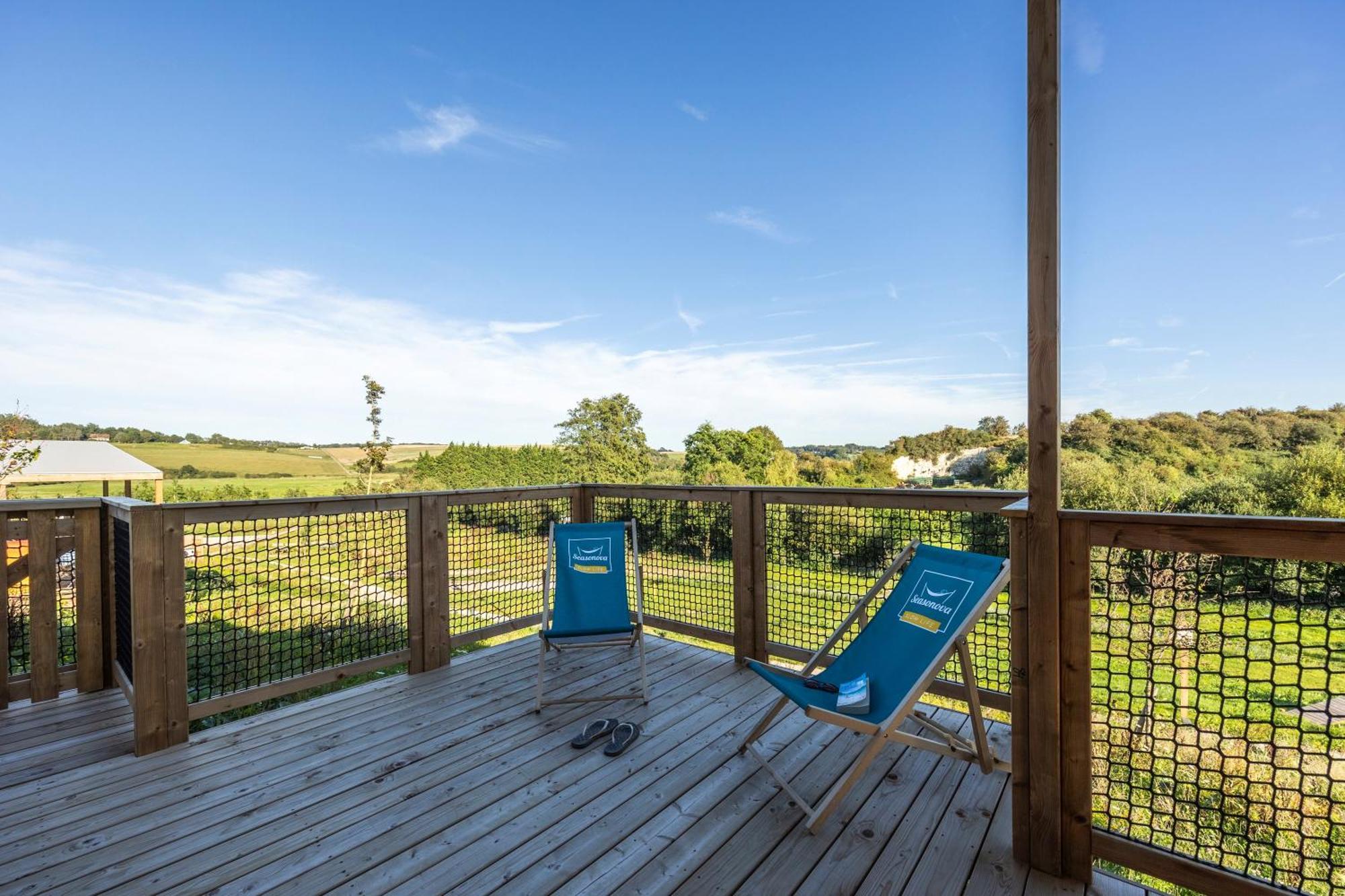 Camping Domaine Saane Et Mer Quiberville Номер фото