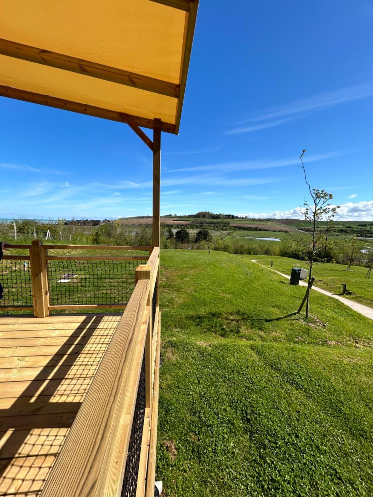 Camping Domaine Saane Et Mer Quiberville Екстер'єр фото